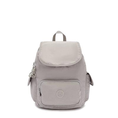 Kipling City Pack Small Travel Backpacks Grey | IE_Ki1481L