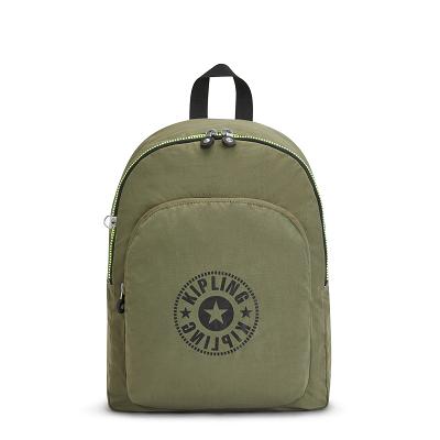 Kipling Curtis Medium Travel Backpacks Olive | IE_Ki1499Q
