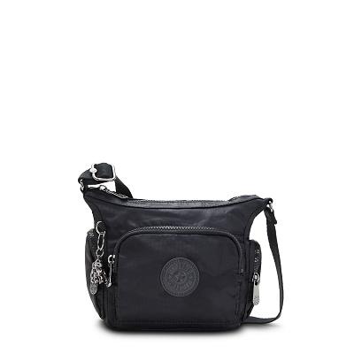 Kipling Gabbie Mini Mini Bags Black Camo | IE_Ki1935K