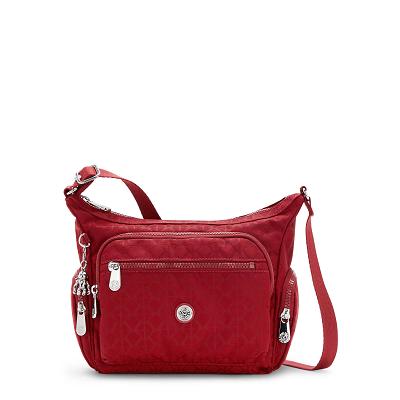 Kipling Gabbie Small Crossbody Bags Red | IE_Ki1659O