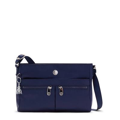 Kipling New Angie Crossbody Bags Blue | IE_Ki1724J
