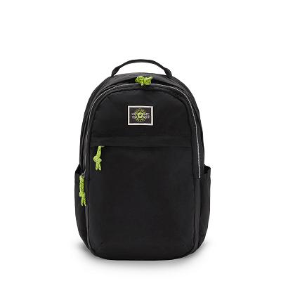 Kipling Xavi Laptop Backpacks Black | IE_Ki1430W