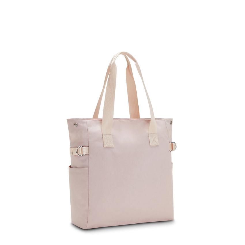 Kipling Faiza Tote Bags Pink | IE_Ki1843F